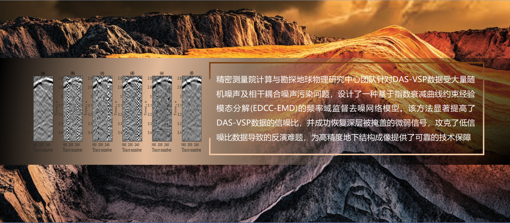 evo真人视讯在DAS-VSP地震数据多源噪声高精度压制方面取得新进展